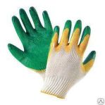 Перчатки трикотажные с 2-м латексным покрытием (Россия)